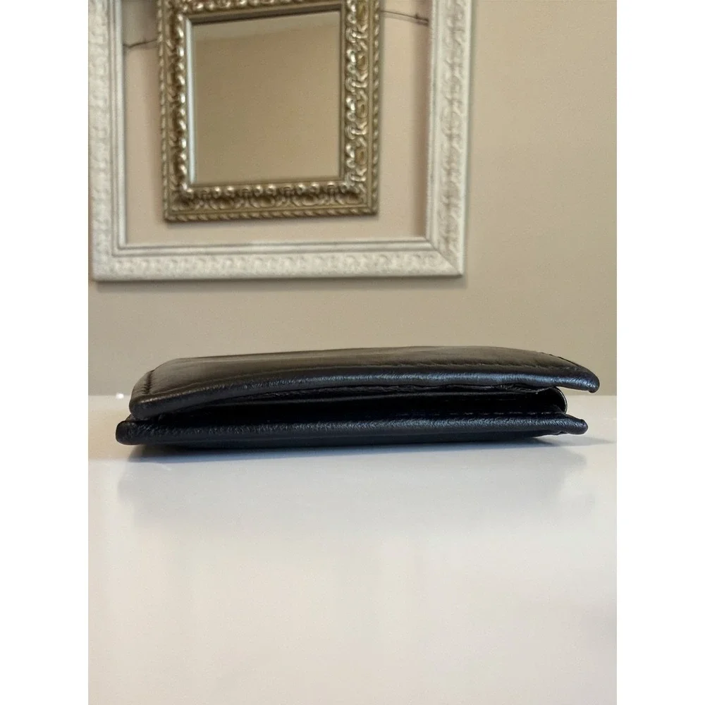 Buxton‎ Men's Black Leather Bifold Wallet with Removable Card Holder
